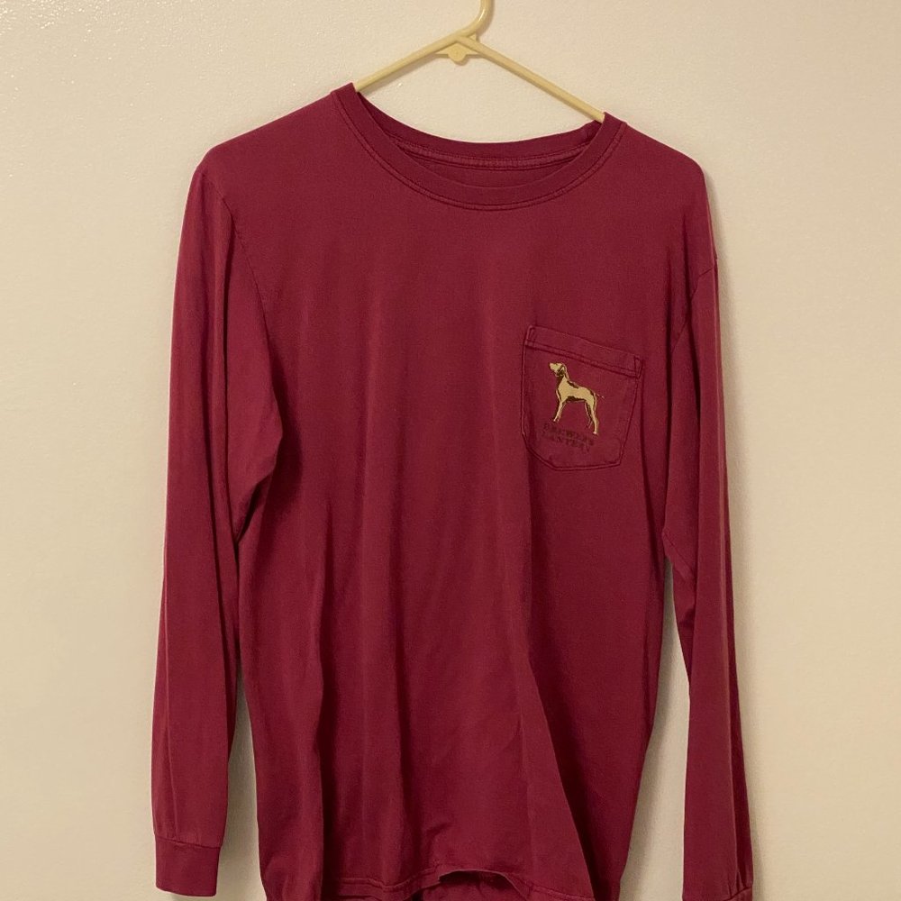 Brewer's Lantern, 100% Cotton, Size M, Made in the USA, Red Men's T-shirt